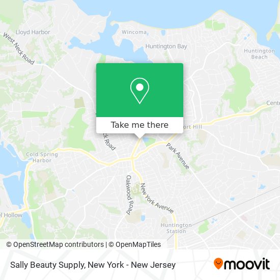 Sally Beauty Supply map