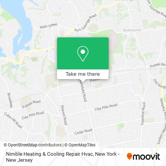 Mapa de Nimble Heating & Cooling Repair Hvac