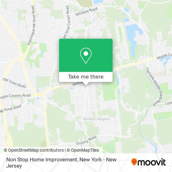 Non Stop Home Improvement map