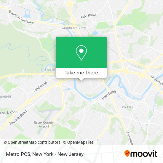 Metro PCS map