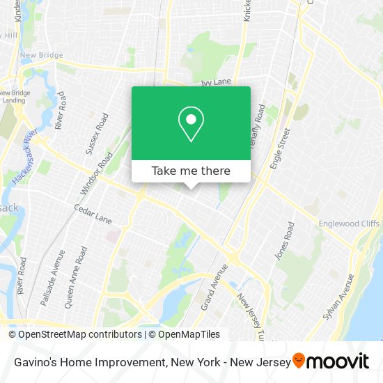 Gavino's Home Improvement map