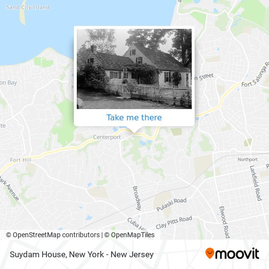 Suydam House map