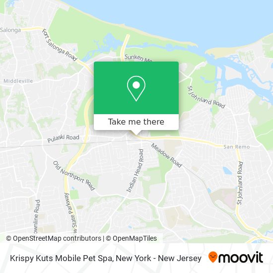 Krispy Kuts Mobile Pet Spa map