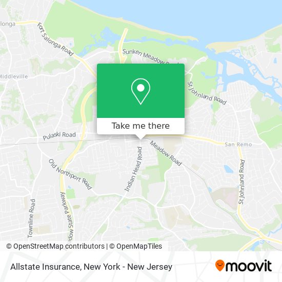 Allstate Insurance map