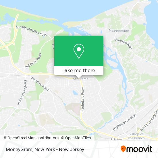 MoneyGram map