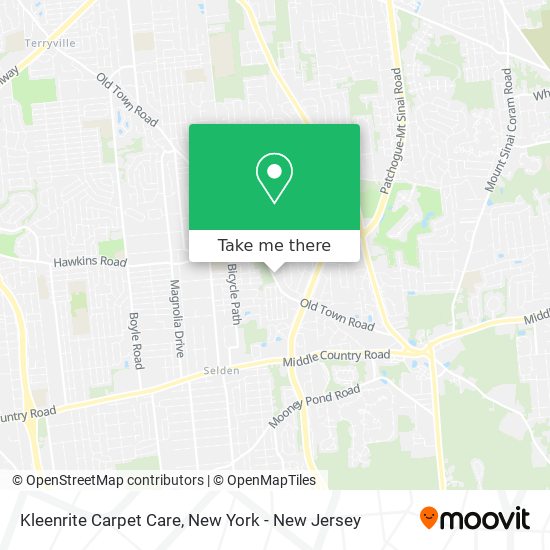 Kleenrite Carpet Care map