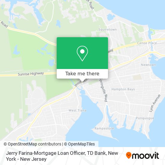 Mapa de Jerry Farina-Mortgage Loan Officer, TD Bank