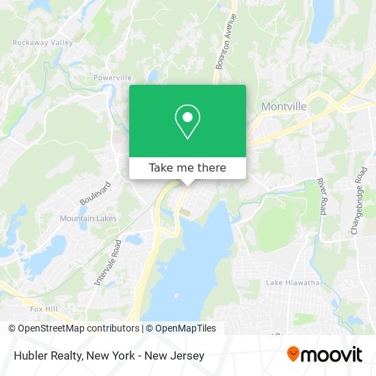 Hubler Realty map