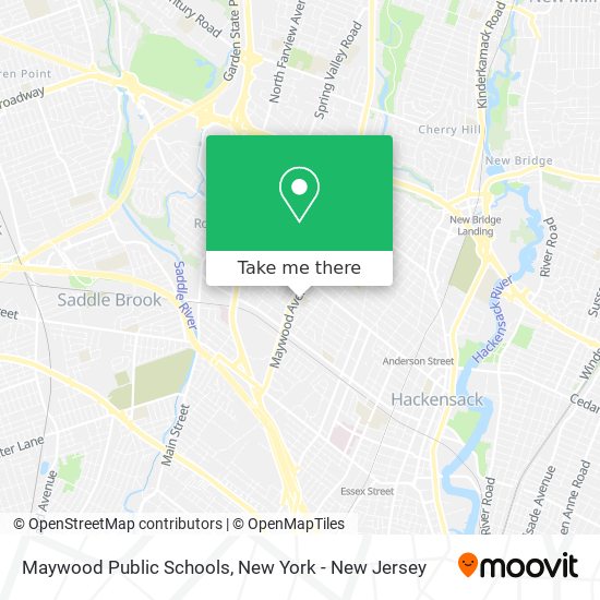 Maywood Public Schools map