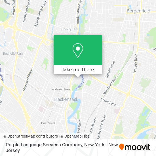 Purple Language Services Company map