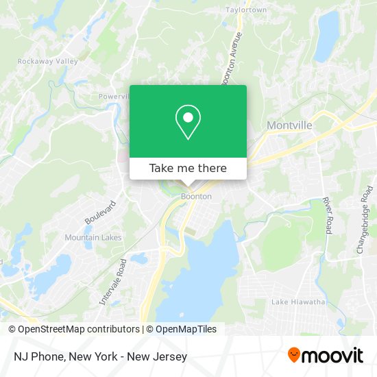 NJ Phone map