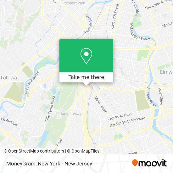 MoneyGram map