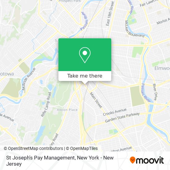 Mapa de St Joseph's Pay Management