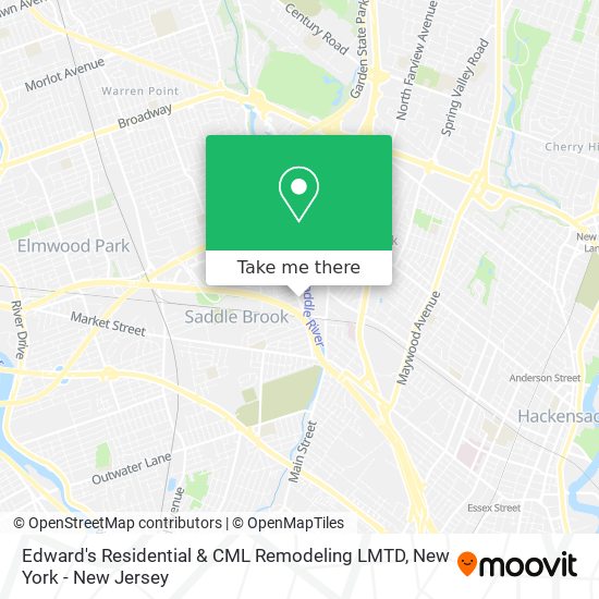 Mapa de Edward's Residential & CML Remodeling LMTD