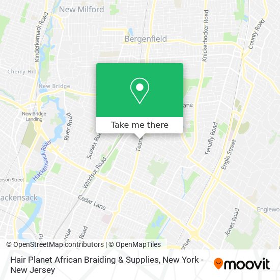 Mapa de Hair Planet African Braiding & Supplies