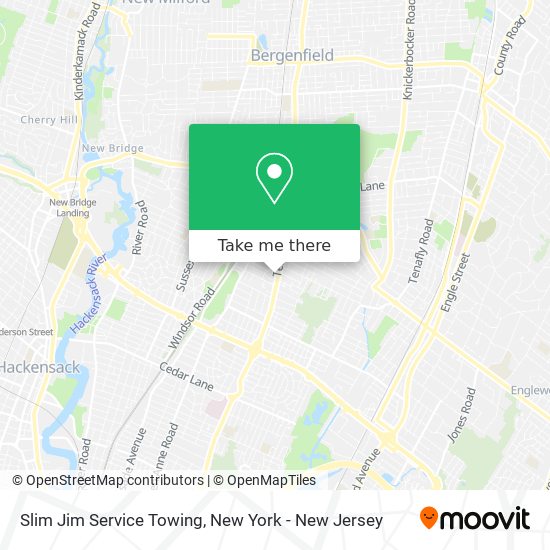 Mapa de Slim Jim Service Towing