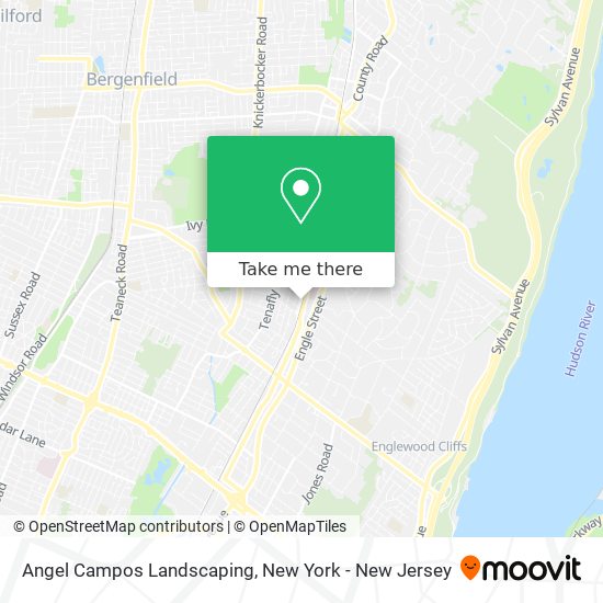 Angel Campos Landscaping map