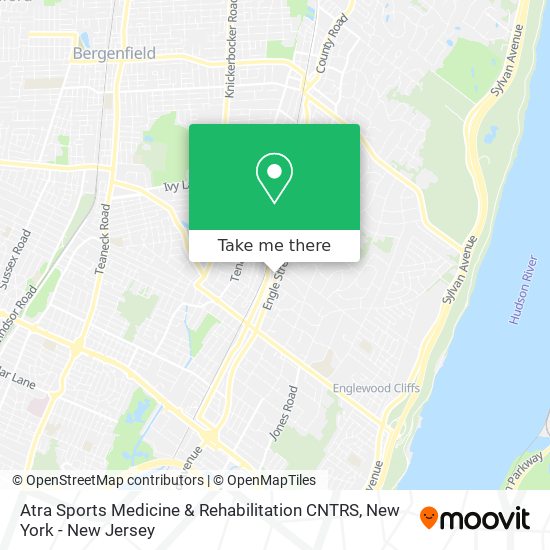 Atra Sports Medicine & Rehabilitation CNTRS map