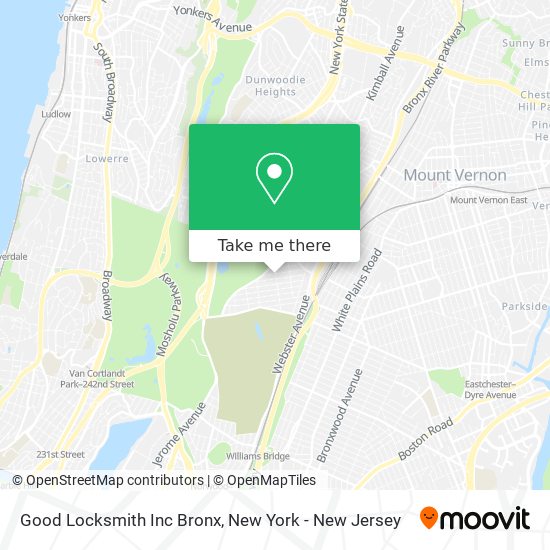 Good Locksmith Inc Bronx map