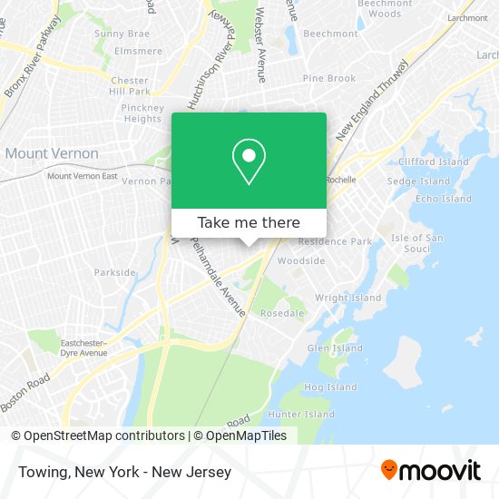 Towing map