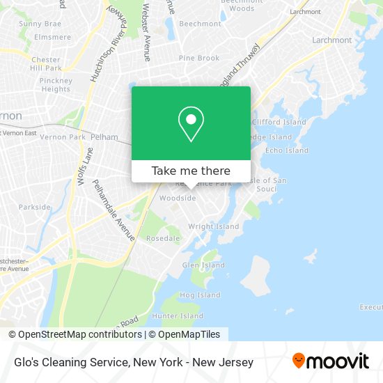 Mapa de Glo's Cleaning Service