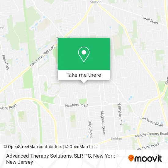 Advanced Therapy Solutions, SLP, PC map