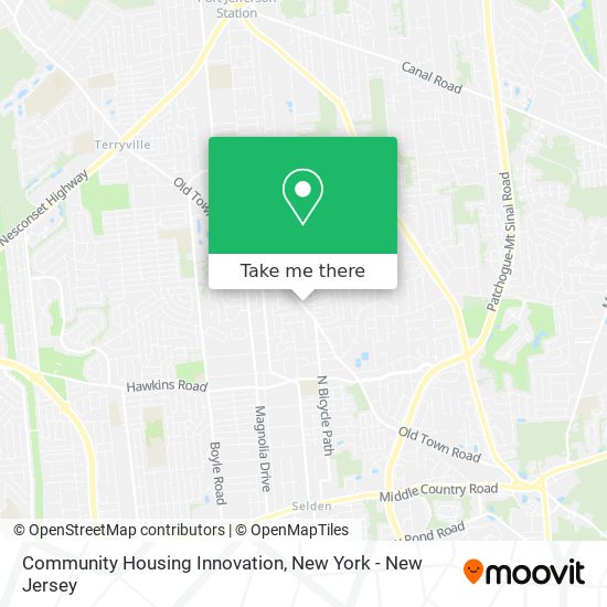 Community Housing Innovation map