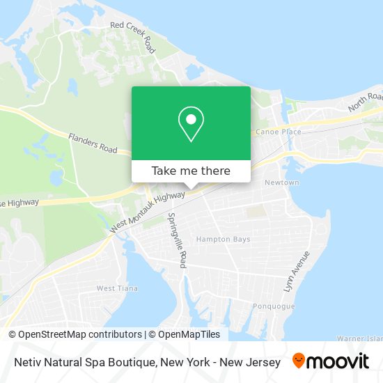 Netiv Natural Spa Boutique map