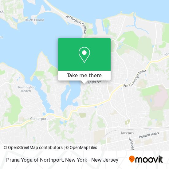 Mapa de Prana Yoga of Northport