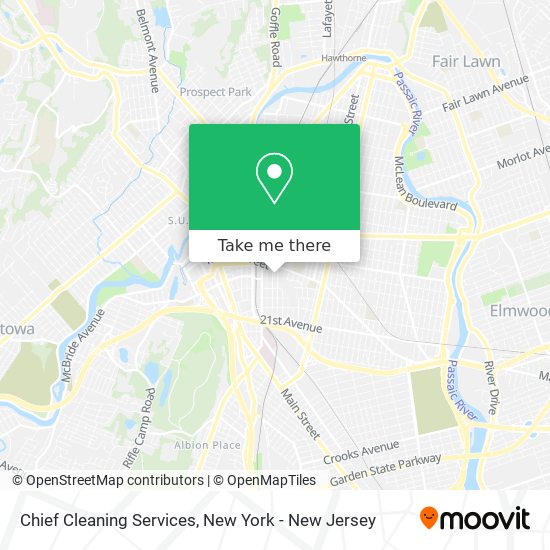 Chief Cleaning Services map