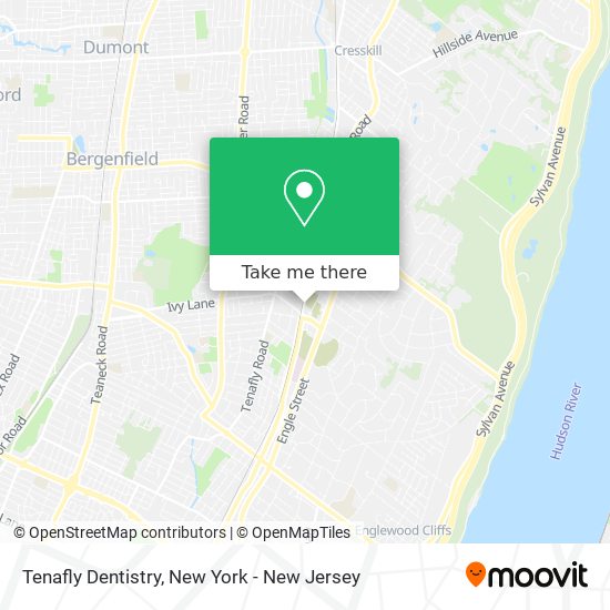 Mapa de Tenafly Dentistry