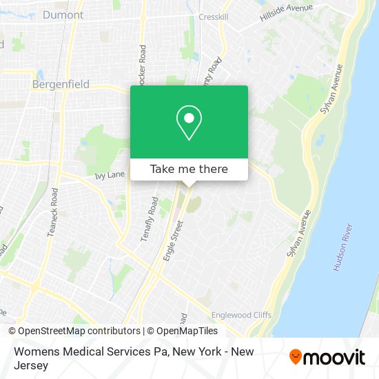 Womens Medical Services Pa map