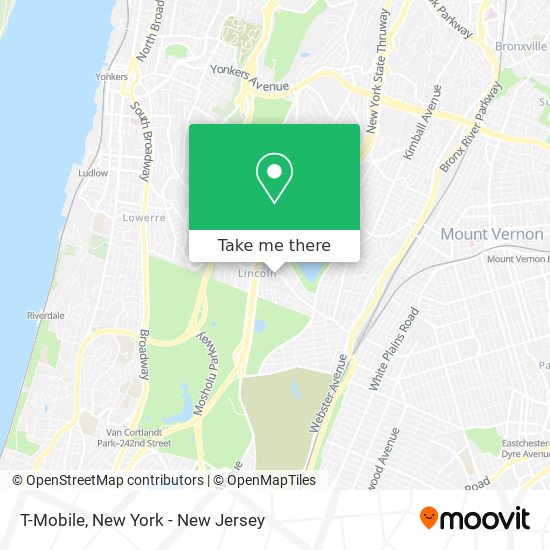 T-Mobile map