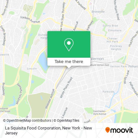 La Squisita Food Corporation map