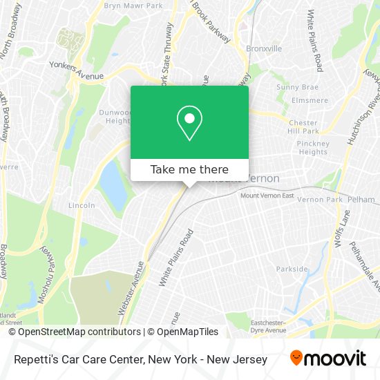 Mapa de Repetti's Car Care Center