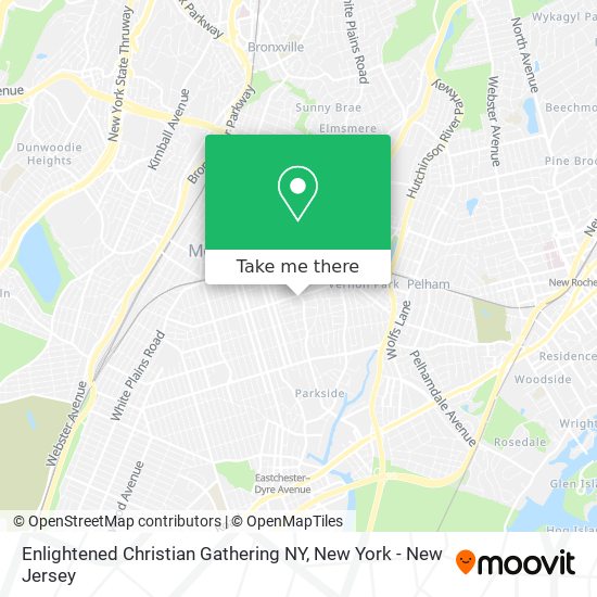 Mapa de Enlightened Christian Gathering NY