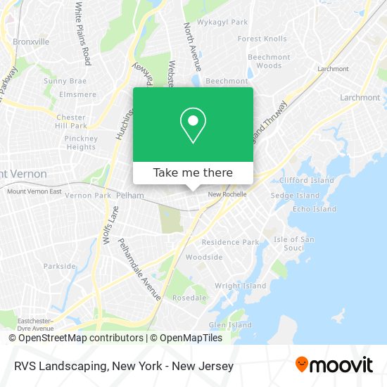 RVS Landscaping map