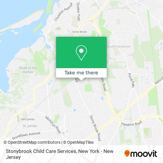 Stonybrook Child Care Services map