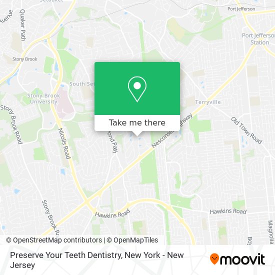 Preserve Your Teeth Dentistry map