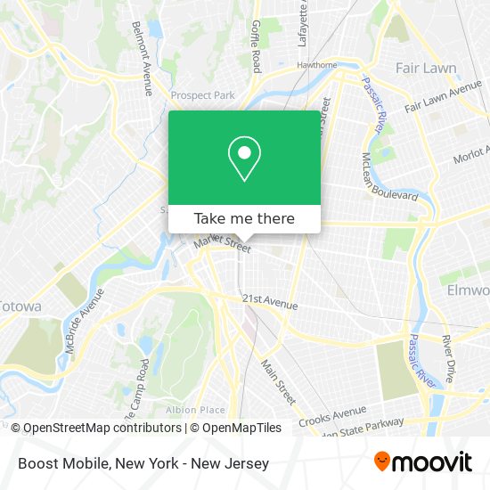 Boost Mobile map