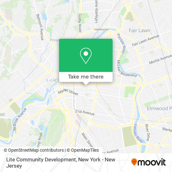 Lite Community Development map