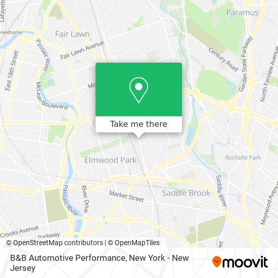 B&B Automotive Performance map