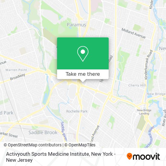 Mapa de Activyouth Sports Medicine Institute