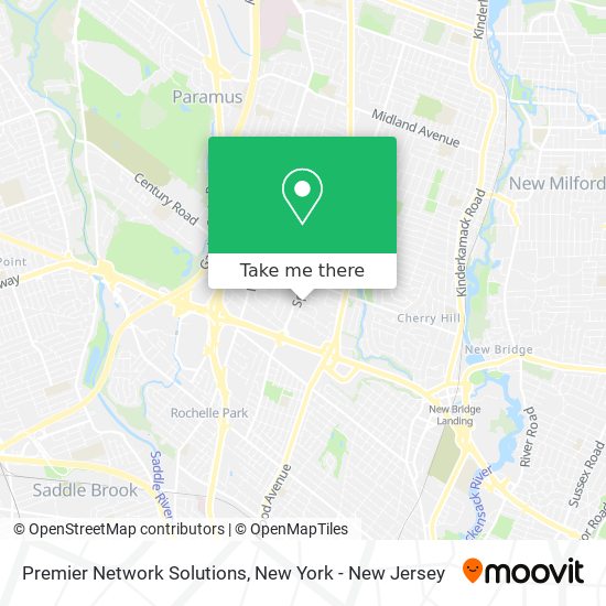Premier Network Solutions map