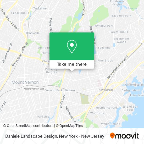 Daniele Landscape Design map