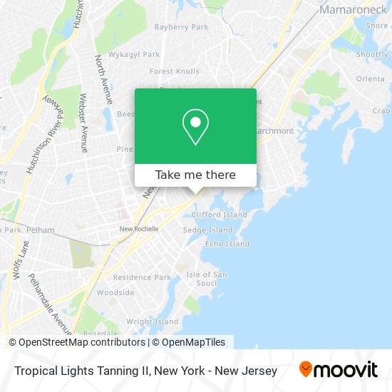 Tropical Lights Tanning II map