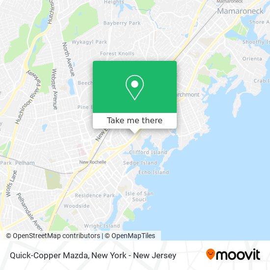 Quick-Copper Mazda map