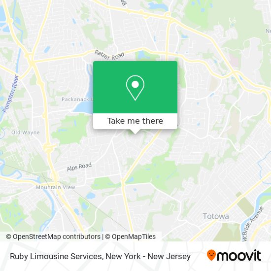 Mapa de Ruby Limousine Services