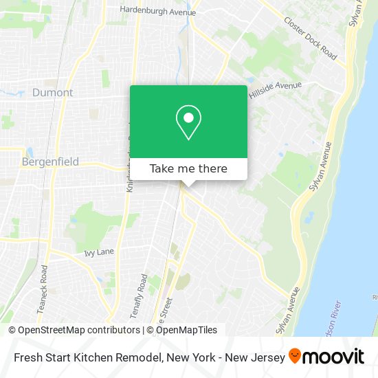 Fresh Start Kitchen Remodel map