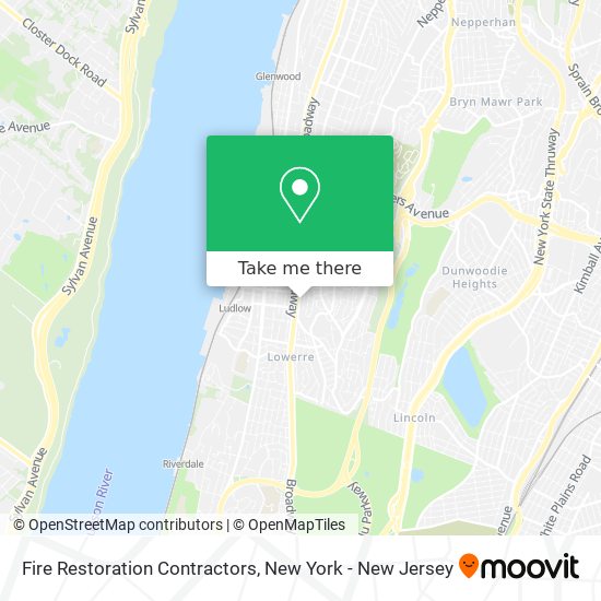 Fire Restoration Contractors map